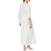Robe de nuit élégante et glamour pour femmes, nouvelle arrivée Beefey, fluide, confortable, pyjama, dentelle sur le devant, vêtements de détente légers