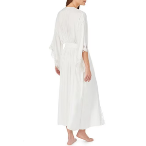 Robe de nuit élégante et glamour pour femmes, nouvelle arrivée Beefey, fluide, confortable, pyjama, dentelle sur le devant, vêtements de détente légers - Product Image 2