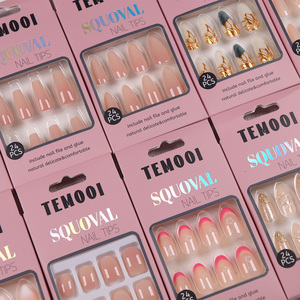 <span class=keywords><strong>Faux</strong></span> Ongles en Gros à Presser, Boîte Cadeau Personnalisée, Ongles Artificiels à Poser - Product Image 4