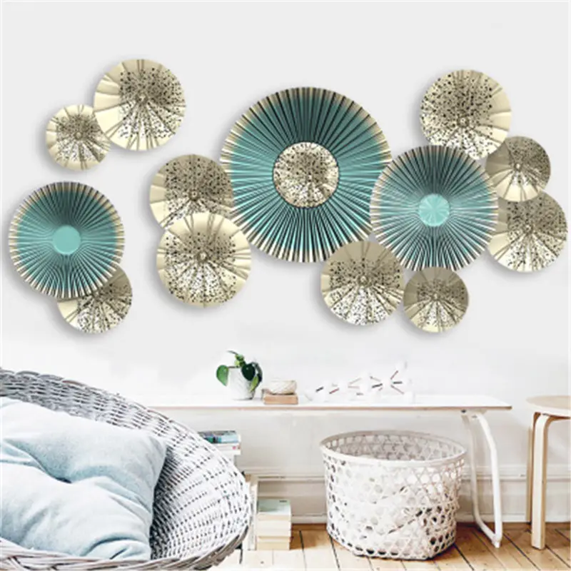 Creative colored circles home decoration wall sticker for kindergarten children's room background decor wall decal