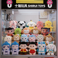 Jouets en peluche pour machine à griffes, petits modèles, super doux, avec rembourrage en coton PP, vente en gros économique en vrac