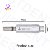 Turbine interne dentaire à moteur d'air pulvérisé à l'eau Pièce à main basse vitesse 2 trous Micromoteur Instrument de dentisterie Accessoire pour perceuse dentaire