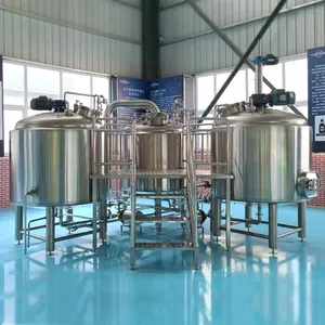 5bbl 10bbl minibrewery serbatoio di fermentazione della birra fermentatore conico attrezzatura per la produzione di birra