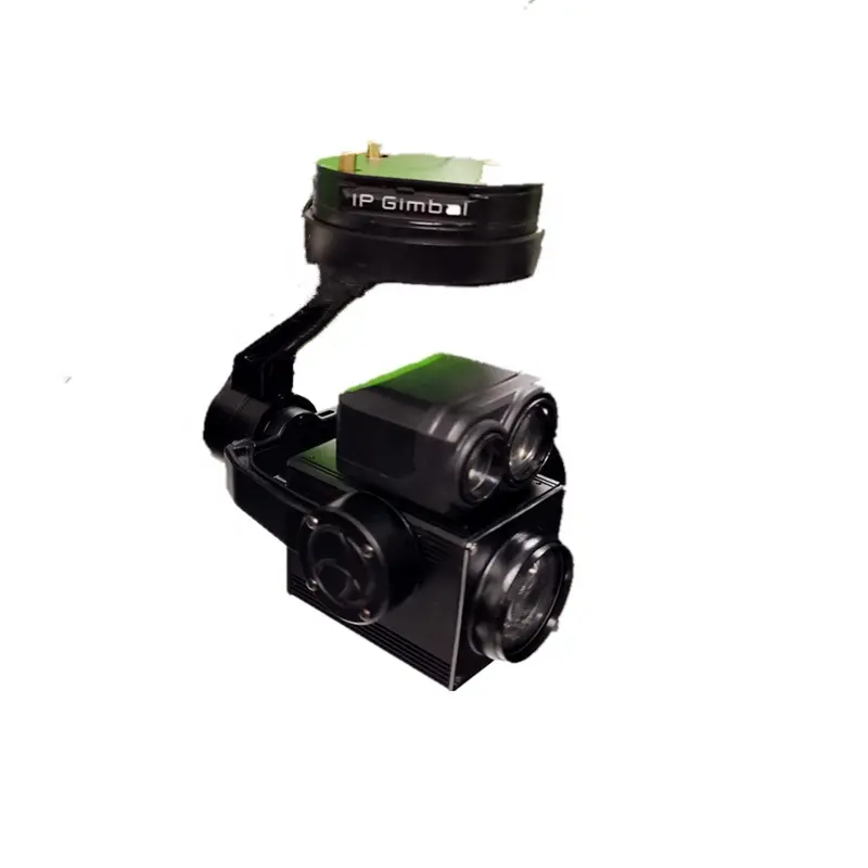 2022 3 Axis 20x Optische Zoom Camera Gimbal Payload Voor Uav/Drone Laser Afstandsmeter Gps Coördinaat Oplossend 3 Axis ip Camera