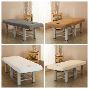 <span class=keywords><strong>Drap</strong></span> <span class=keywords><strong>de</strong></span> table <span class=keywords><strong>de</strong></span> <span class=keywords><strong>massage</strong></span> blanc imperméable et anti-taches, résistant aux plis et <span class=keywords><strong>lavable</strong></span> en machine - Product Image 6