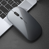 Souris portable mini ultra-fine rechargeable sans fil Bluetooth ergonomique 2,4 GHz verticale rechargeable sans fil