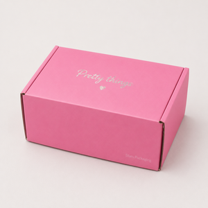 Boîte cadeau holographique rose pour cosmétiques, emballage d'abonnement pour vernis à <span class=keywords><strong>ongles</strong></span>, boîte d'expédition en carton ondulé personnalisée - Product Image 2