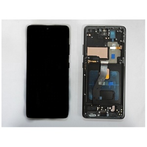 Écran LCD de téléphone portable OLED pour <span class=keywords><strong>Samsung</strong></span> pour Galaxy S21 Ultra 5G G998B G998F cadre d'assemblage Pantalla à écran tactile d'un an - Product Image 1
