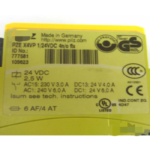 <span class=keywords><strong>1</strong></span> Stück Neues Sicherheitsrelais 777581 Pze X4vp <span class=keywords><strong>1</strong></span>/24vdc - Product Image 1