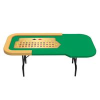 YH Entertain ment Produkt 86 Zoll faltbarer amerikanischer Mini Home Roulette Tisch zum Verkauf