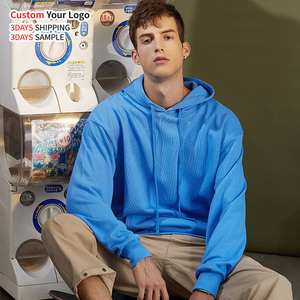 OEM Custom Printing Heavyweight High Quality Winter Eco-Friendly 380 GSM Oversized Blank Streetwear Cotton Unisex <b>Pullover</b> <b>Men</b> - Product Image 1
