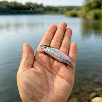 Leurre de pêche OEM avec yeux 3D, 45mm 4g, 65mm 8g, appât dur en plastique, leurres artificiels, wobbler, crankbait, pour la pêche en mer, au bar et à la truite