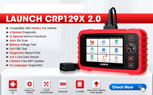 Escáner de Diagnóstico de Vehículos OBD2 Profesional <span class=keywords><strong>Launch</strong></span> Creader CRP129X 2.0 <span class=keywords><strong>CRP129</strong></span> V2.0, Herramienta de Diagnóstico para Automóviles - Product Image 6