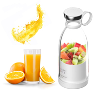 En Stock Smart Mini Juicer Bouteilles 380ML USB Rechargeable Portable Mini Électrique Presse-agrumes Frais Mélangeur