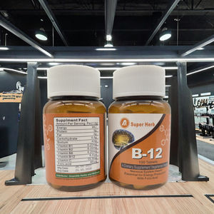 טבליות ויטמין <span class=keywords><strong>B</strong></span> קומפלקס טבעיות בטעם טבעי של AY Custom Private Label למבוגרים, 100 טבליות, <span class=keywords><strong>B12</strong></span>, 2 טבליות בכל מנה לבריאות אופטימלית - Product Image 3