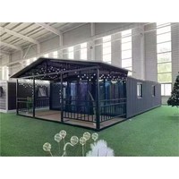 Hôpital de campagne mobile conteneurisé de 30 à 40 pieds, maison modulaire en conteneur pour déploiement rapide en zone de catastrophe
