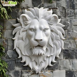 Gros Décor Sculpture Sur <span class=keywords><strong>Pierre</strong></span> Marbre <span class=keywords><strong>Lion</strong></span> Sculpture <span class=keywords><strong>de</strong></span> Tête - Product Image 5