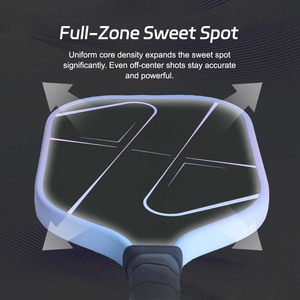 ไม้พายพิเคิลบอลรังผึ้งแบบพกพาขอบ Gen5 16มม. สำหรับ T700คาร์บอนไฟเบอร์ที่ผ่านการรับรองโดย UPA-A - Product Image 2