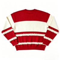 Pull exclusif sur mesure pour fraternité grecque, broderie, fil respirant à âme en filé, coupe oversize, pour club de fraternité