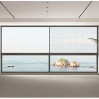 Ventanas Corredizas de Aluminio de Alta Calidad, Modernas, con Doble Acristalamiento y Malla de Acero Inoxidable, para Apartamentos, Escuelas y Dormitorios