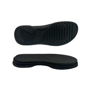 พื้นรองเท้าผู้ชายแบบประหยัด วัสดุ PVC กันลื่น กันน้ำ หนา 30 มม. ใช้ได้ทุกวัน ยึดเกาะดี รูปทรงคงที่ รองรับน้ำหนักได้ดี เหมาะสำหรับใส่ลำลอง - Product Image 1