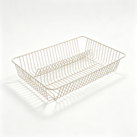 Égouttoir à vaisselle simple en métal, moderne, multifonctionnel, mobile, portable, non pliable, durable, étanche, pour cuisine commerciale