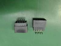 Connecteur de carte à pas de 2,54 mm, 4/6/8/10/12/14/16 broches, broches droites/coudées/à bords soudés, fente pour carte, connecteur PCB, connecteur à plaquettes dorées, à trous traversants