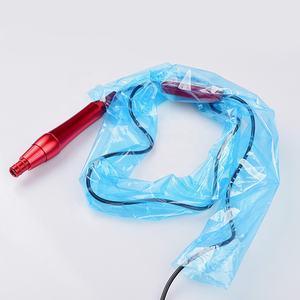 Free Sample Disposable Blue Tattoo Machine Gun Accessories 5*80cm Plastic Sleeve <strong>Covers</strong> Clip <strong>Cord</strong> <strong>Cover</strong> for Cartridge Tattoos - Product Image 1