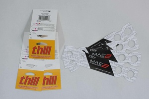 Tùy chỉnh giấy tiêu đề thẻ/tông thẻ tiêu đề với treo lỗ - Product Image 2