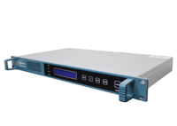 Émetteur modulateur interne 1550 nm HZY-E1550S Laser DFB 2x7dBm 47-862 MHz SNMP Montage en rack 1U pour CATV FTTH 20-50 KM
