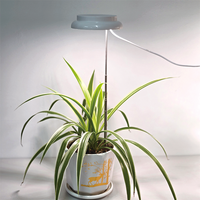Lampe de culture LED à spectre complet IP54 pour plantes hydroponiques avec fonction minuterie, prise US/EU