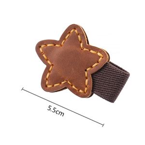 Marcapáginas de Cuero Genuino en Forma de Estrella, Hecho a Mano, con Cierre Magnético, Regalo Ideal para Amantes de la Lectura - Product Image 5