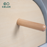 Correcteur de posture Pilates en bois de chêne de haute qualité - Équipement portable et réglable pour l'entraînement du tronc et de la posture à domicile