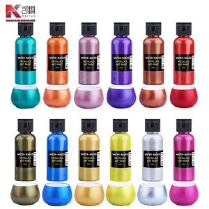 Peintures à <span class=keywords><strong>l</strong></span>'eau pour enfants YEEART 55 ml/flacon, pigments à base d'eau pour <span class=keywords><strong>l</strong></span>'art céramique, métallique, tissu non tissé, toile - Product Image 6