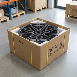 Jantes en alliage forgé 21 22 pouces à rayons croisés Graphite foncé 5x112 Concave Neuves pour M8 M5 G90 Mercedes <span class=keywords><strong>AMG</strong></span> Aftermarket - Product Image 6