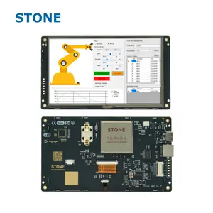 7 Lcd Display Screen Capacitive Touch Screen 7 Inch RS232 TTL RS485 UART Interface Lcd Display
