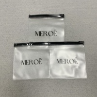 Sac à fermeture éclair en plastique transparent pochette en PVC pour la promotion impression personnalisée emballage de vêtements sacs à fermeture éclair