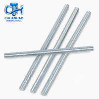 Galvanized Carbon Steel Threaded Rod Full Thread Stud All Thread Bar Fully Threaded Screw Rod M14-M36 Right Hand