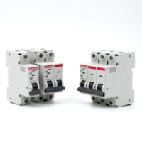 Disjoncteur miniature électrique 6ka 3p Din Rail AC Mini disjoncteurs panneau MCB