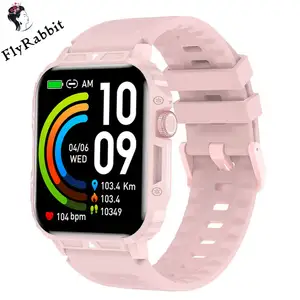 2024 New Design 1.95 inch Full Touch 128MB Store Health Monitoring IP68 Waterproof Sports L81 Smart Watch For Men Women