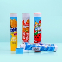 Tube de dentifrice en aluminium-plastique format voyage 12,7-35 mm 12 ml/200 ml Vente en gros Étiquette privée personnalisée Bouchon à vis Impression UV