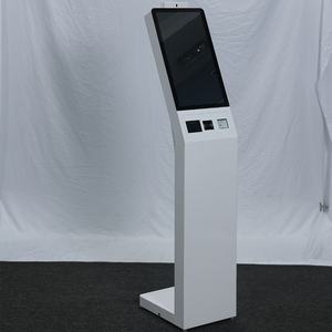 Self Service 15 17 19 21 32 43 Inch Thermal Printer Qr <b>Code</b> <b>Reader</b> Camera Touch Screen Terminal Kiosk with POS Payment - Product Image 3