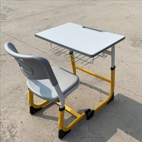 Ensembles de meubles pour enfants bureau et chaise à hauteur réglable pour étudiants ensemble de bureaux et de chaises d'école à des prix abordables