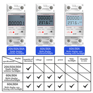 2024 New dụng cụ điện 2P loại DIN đường sắt năng lượng <span class=keywords><strong>Meter</strong></span> <span class=keywords><strong>kWh</strong></span> <span class=keywords><strong>Meter</strong></span> cho DIN đường sắt <span class=keywords><strong>kWh</strong></span> Điện Thông Minh Kỹ thuật số <span class=keywords><strong>Meter</strong></span> - Product Image 6