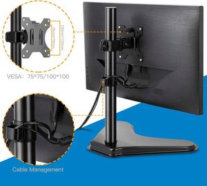 Brazo Articulado para Monitor, Soporte de Escritorio para Monitor LED/LCD con un Solo Brazo Oscilante, Soporte de Escritorio para Dos Monitores - Product Image 5