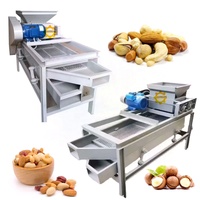 Décortiqueur de craquelins automatique commercial noix noix noix de pécan amande décortiqueuse Machine de fissuration de noix de pin