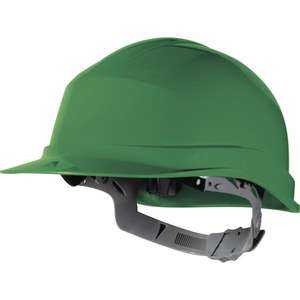 DELTA PLUS - ZIRC1VE <b>Safety</b> <b>helmet</b> green with manual adjustment - EAN 3295249124656 <b>HELMETS</b> - Product Image 1