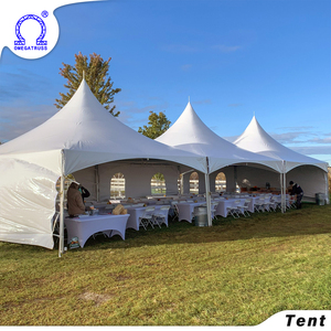 Tentes Pagode Personnalisées en Tissu PVC Haute Qualité pour Grands Événements Extérieurs, Mariages, Chapiteaux et Barnums Professionnels - Product Image 1