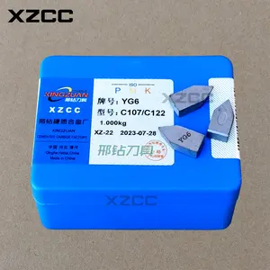 yg8 tungsten carbide brazing tips YG6 C120/C105 mata widia C122/C107 C 122 welding inserts carbide tips for lathe tools