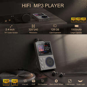 Lecteur de musique portable haut de gamme, qualité sonore sans perte, radio FM portable, enregistrement de qualité studio, utilisation à domicile et en voiture - Product Image 3